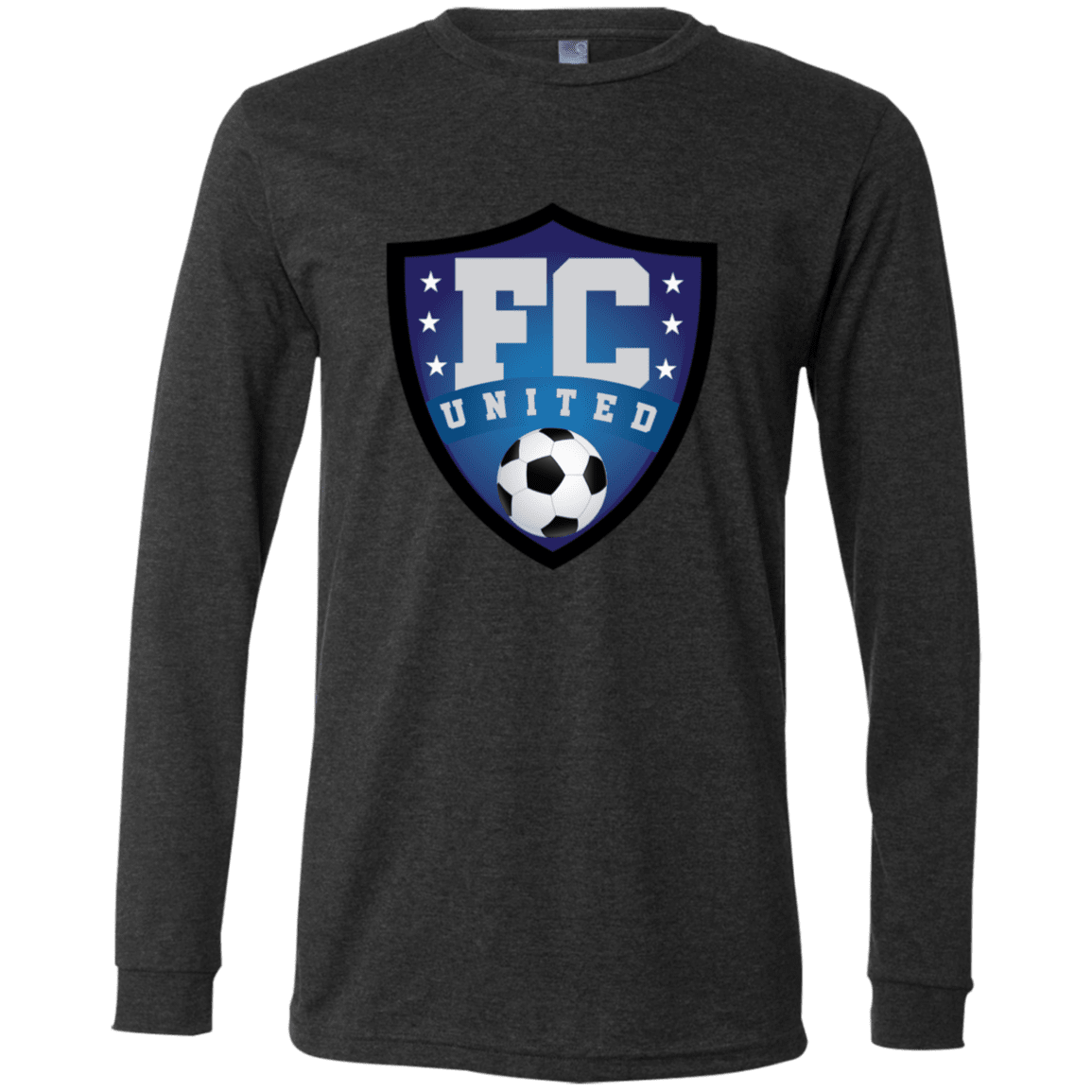FC United Bella + Canvas Men's LS T-Shirt - 931 Graphics